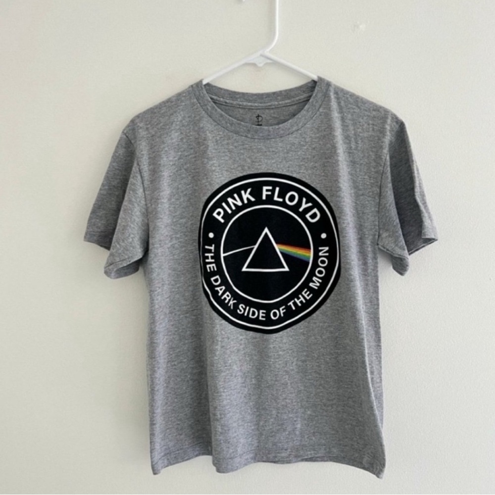 Pink Floyd Gray Logo Tee 14